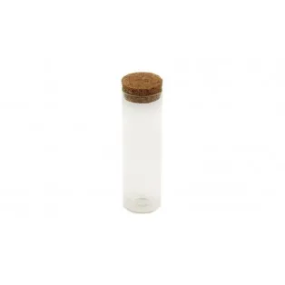 Γυάλινο μπουκαλάκι 10*3cm/gb009