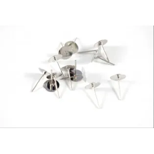 Βάση για σκουλαρίκια 10mm nickel