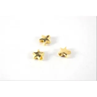 Μεταλλικό αστέρι χρυσό 1*1cm