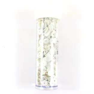 Πούλιες άσπρες 6mm-15gr/pl10