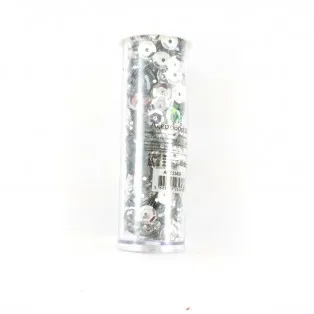 Πούλιες ασημί 6mm-15gr/pl05