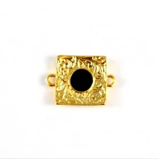 Μεταλλικό μοτίφ με σμάλτο 1,9*1,3cm-10τμχ/mx044