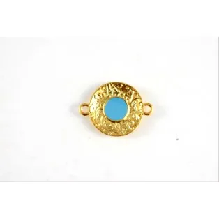 Μεταλλικό μοτίφ με σμάλτο 2*1,5cm-10τμχ/mx042