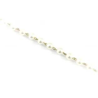Αλυσίδα ακρυλική πέρλα 10mm-as08