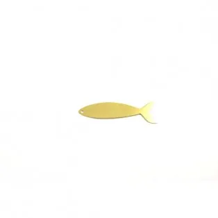 Μπρούτζινο ψάρι μικρό 5,3 * 1,1 cm