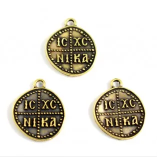 Μεταλλικό κρεμαστό 2*2cm 50τμχ/ mgs063-1