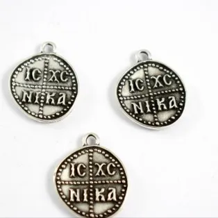 Μεταλλικό κρεμαστό 2*2cm 50τμχ/ mgs063-3