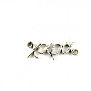 Μεταλλικές  ασημί  χαρά     2.5cm