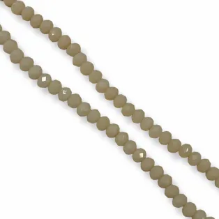 Κρυσταλλάκια 4mm Μπεζ Ανοιχτό