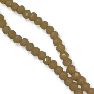 Κρυσταλλάκια 4mm Μπεζ