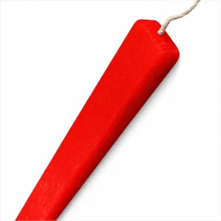 Αρωματική κοκκινο λαμπάδα ξυστή πλακέ 30cm