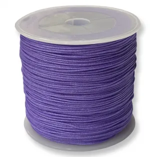 Κορδόνι μακραμέ  λιλιά   0.8mm / 93m