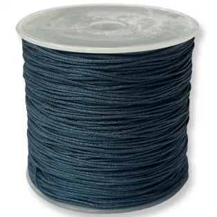 Κορδόνι μακραμέ πετρόλ 0.8mm / 93m